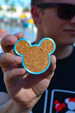 Arabian Aquamarine Mouse Ears Pin-board Magnet